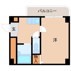 山路ハイツ3の物件間取画像